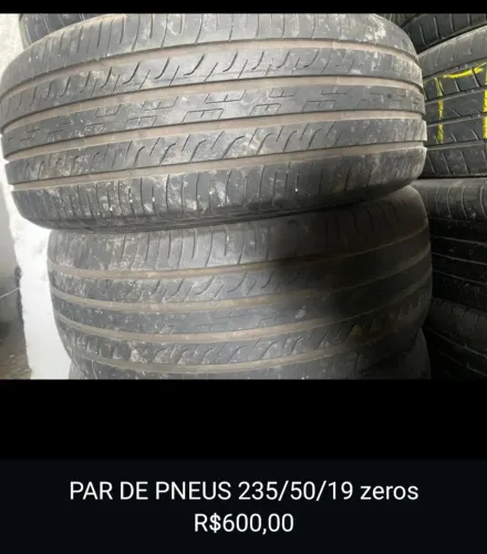 Par de pneus 235/50/19 zeros 