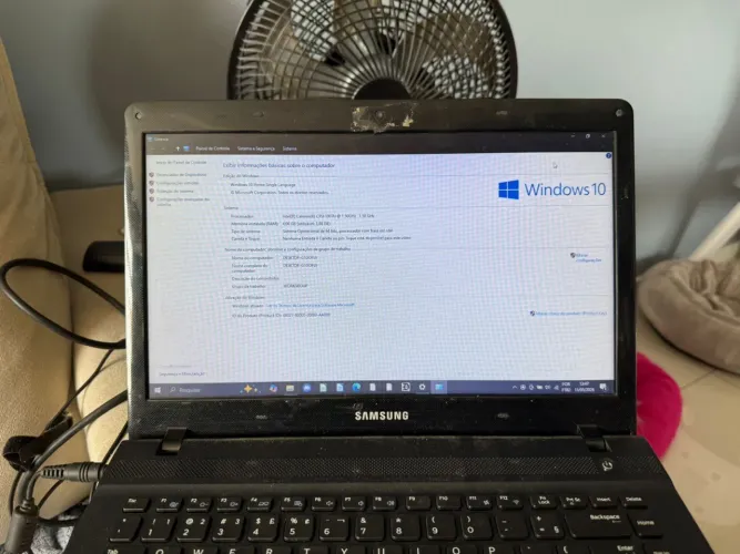 Notebook Samsung! Usado.