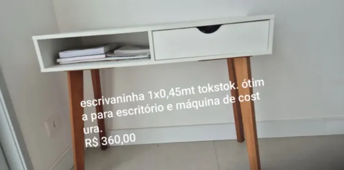 Escrivaninha Tokstok escritório máquina de costura