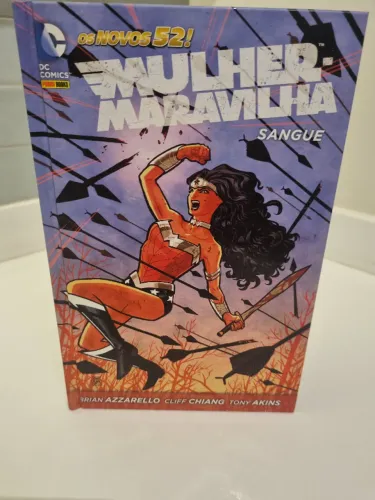  hq mulher-maravilha - sangue - os novos 52! 