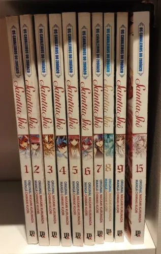 Saintia Shô Volumes 1 a 9 e Volume 15