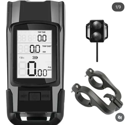 LED DE BICICLETA C/ VELOCIMETRO F: LT-8649