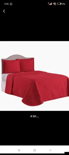 Colcha de cama casal 3 peças 