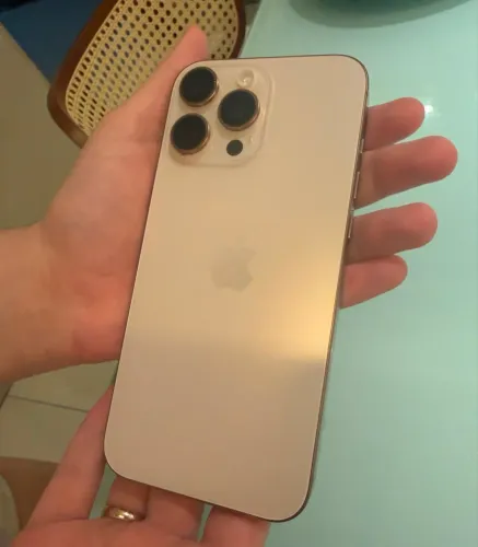 iPhone 16 Pro Max 256GB Branco - Impecável - R$ 5.300