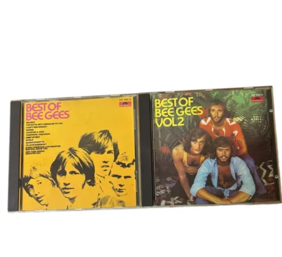 CDs Best of Bee Gees Vol. 1 e 2