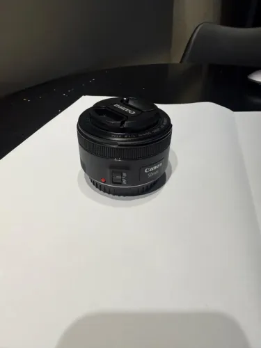 Lente Canon  50mm 1.8 stm Praticamente Nova
