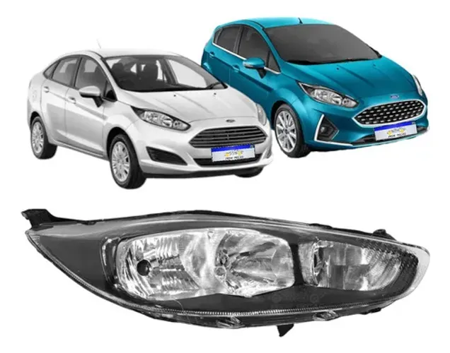 Farol New Fiesta 2013 2014 2015 2016 2017 2018 2019 Ld Direito/passageiro
