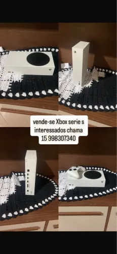 Xbox série s + monitor 27polegadas vem sem mimi só Qem qer compra msm