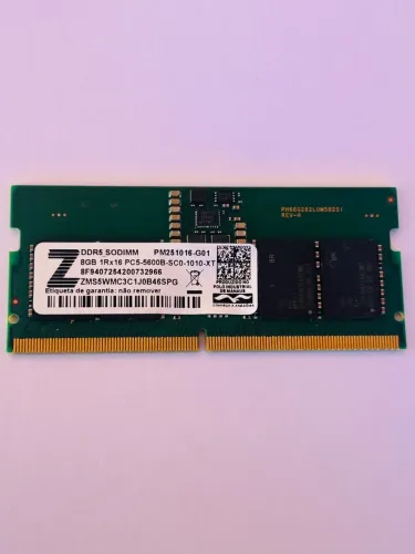 Memória RAM DDR5 8gb 5600mhz