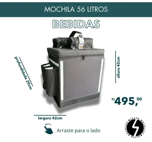 Mochila bag 56 litros