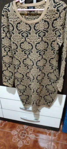Vestido de lã novo 42