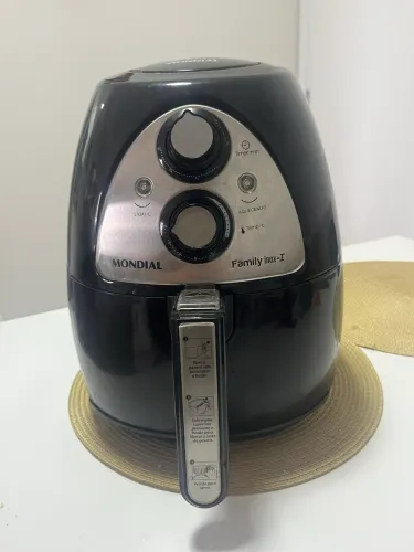 Air Fryer Mondial Family Inox I em bom estado e funcionando perfeitamente