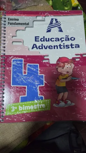 Livros Adventista 3° e 4°bimestre novos sem uso.