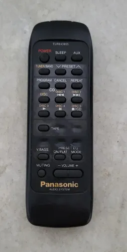 CONTROLE REMOTO MICRO SYSTEM PANASONIC