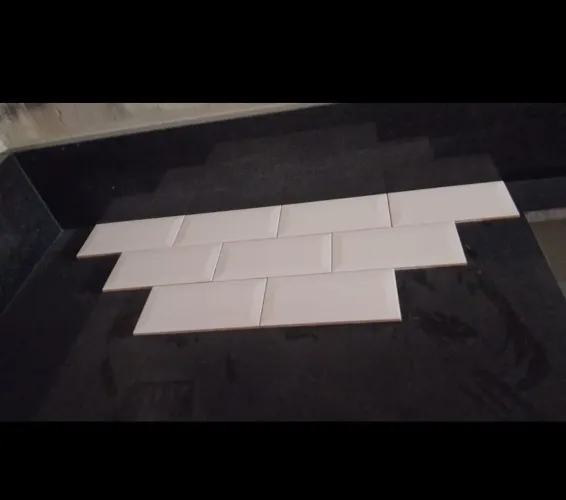 Azulejo Revestimento Cor Branco White Brilhante 10x20