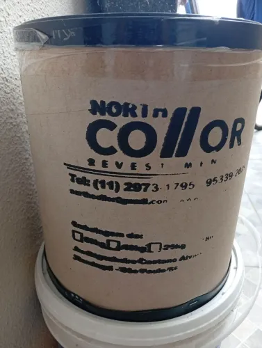 Barrica de grafiato branco