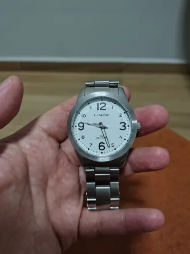 Relógio Lince Masculino em aço