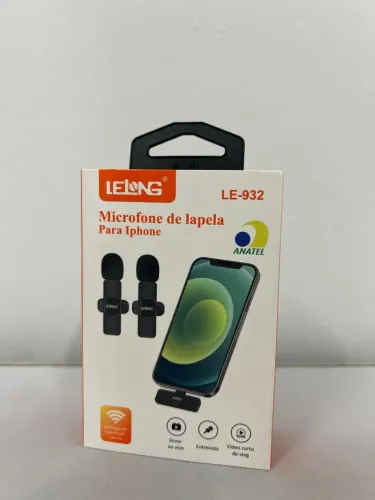 Microfone de lapela
