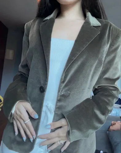 Blazer verde cris Barros tamanho 38 