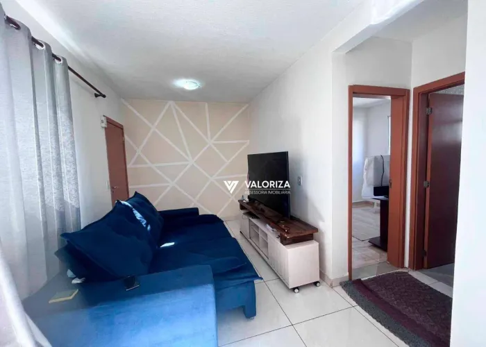 Apartamento com 2 quartos à venda, 52 m² por R$ 195.000 - Caguaçu - Sorocaba/SP