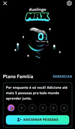 Assinatura duolingo max