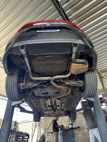 Kit saída dupla com difusor civic g10