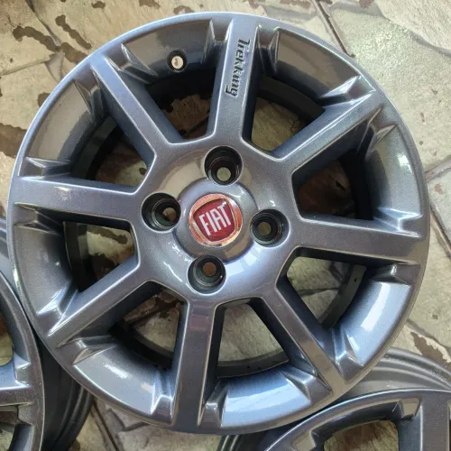 RODAS FIAT PALIO TREKKING ARO 14 4X98 ORIGINAIS