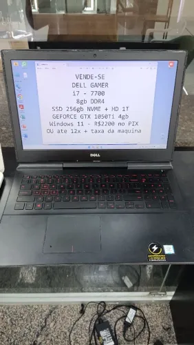 Notebook Dell Gamer