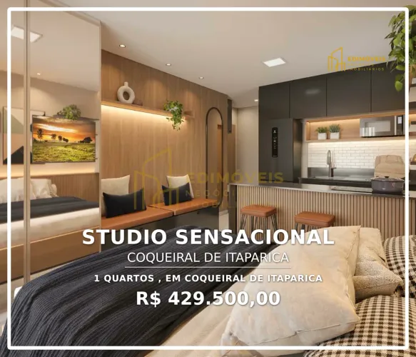 Viva com conforto: Studio em Coqueiral de Itaparica, próximo a tudo que você precisa