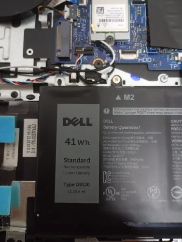 Bateria Original Dell G91J0 41Wh para Notebook Dell Inspiron | Testada | Excelente Estado