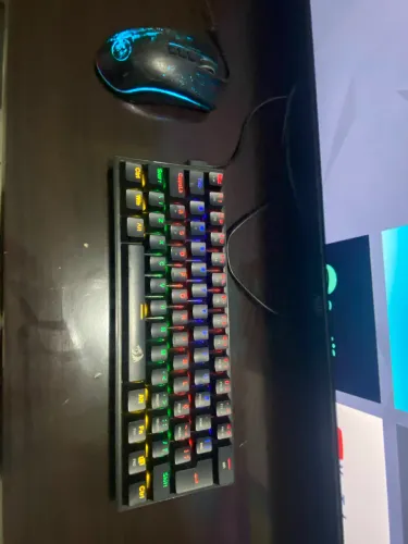 KIT TECLADO E MOUSE REDRAGON