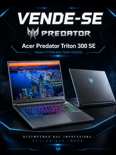 Notebook Gamer Acer Triton 300