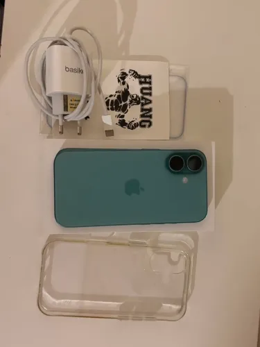 IPhone 16 128gb completo (carregador, película, capa)