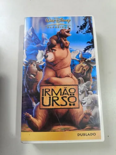 Vhs Filme irmão urso Disney retro