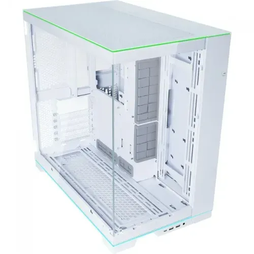 Gabinete Gamer Lian Li O11D EVO RGB, Mid Tower, Vidro Temperado, E-ATX, Branco