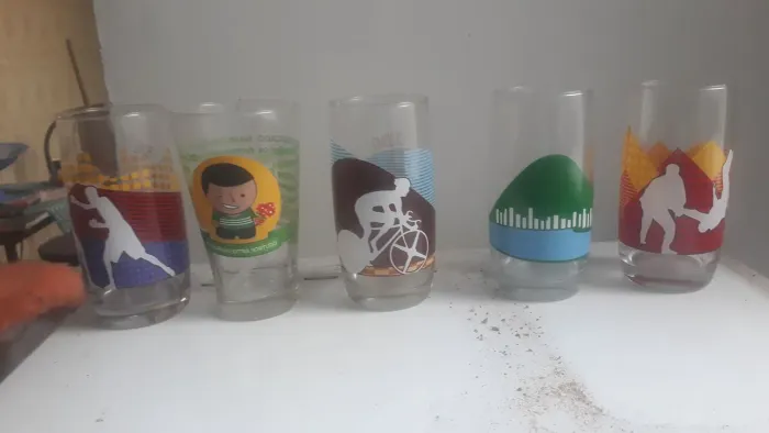 Copos decorados