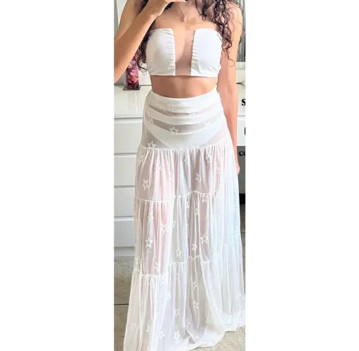 Saída de Praia + Hot Pants