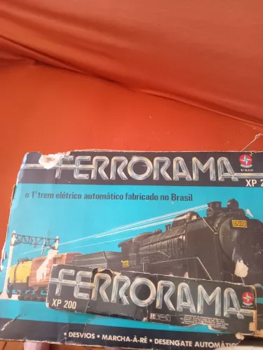 Ferrorama XP200 sem a locomotiva antigo
