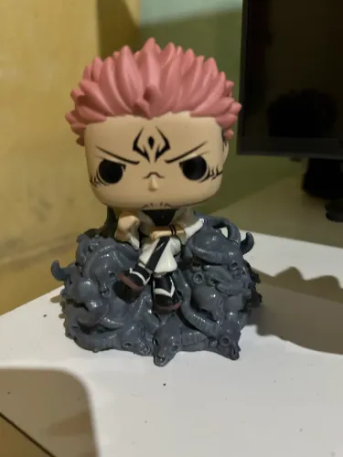 Funko Pop Sukuna Jujutsu Kaisen Original Sem Caixa