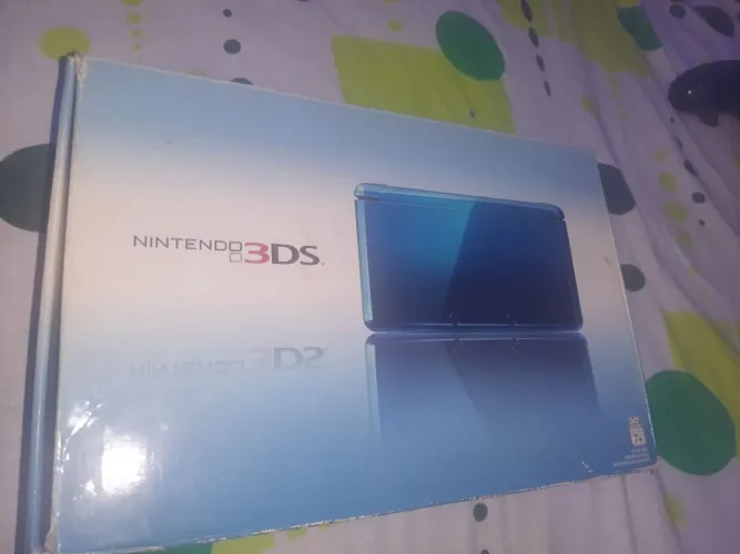 Nintendo 3ds com caixa blqoueado(leia o anuncio)