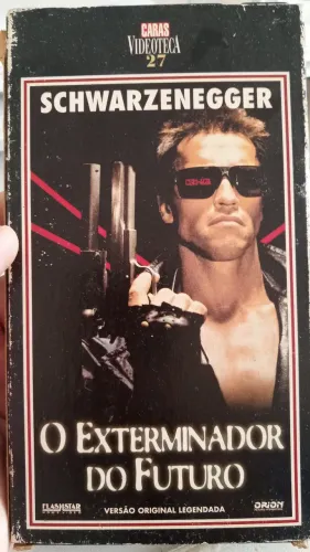 O exterminador do futuro fita vhs