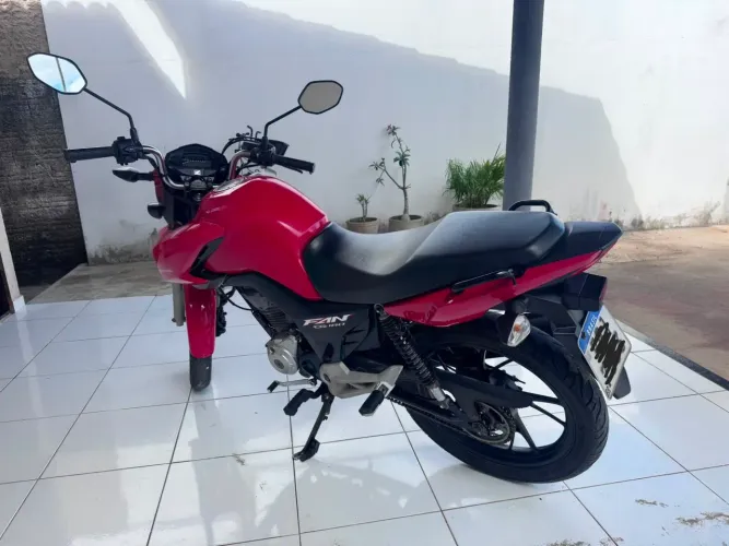 Honda CG Fan 160 Vermelha (2022) - Único Dono | Excelente Estado