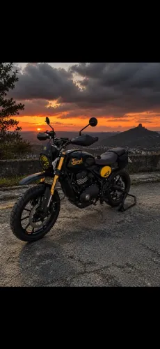 Triumph Scrambler 2026 - Customização Dark Icon 400X