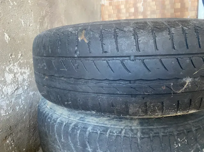 Venda de Rodas Aro 14 4x100 pneu meia vida