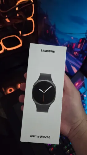 (Lacrado) Smartwatch Samsung Galaxy Watch 8 40mm LTE, Galaxy AI - Grafite
