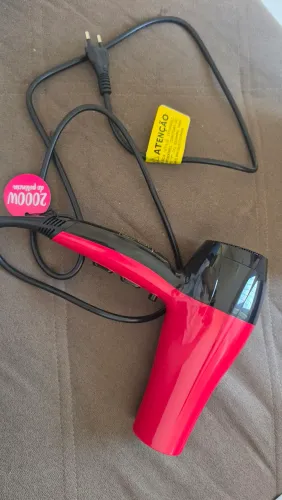 Secador Cadence Rouge Style + Íons 2000W Nunca Usado