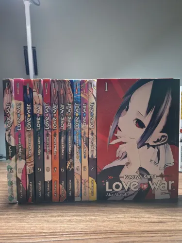 Mangá kaguya sama 1 ao 12