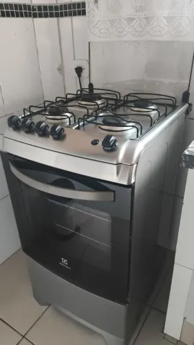 Fogão Electrolux inox impecável