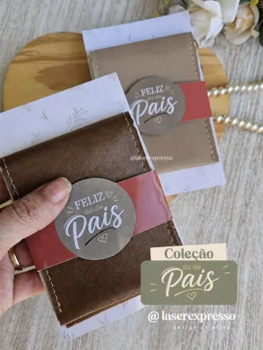 PORTA DOCUMENTOS PERSONALIZADO - DIA DOS PAIS 