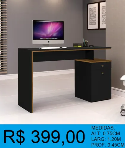 ESCRIVANINHA - DISPONIVEL EM 2 CORES- OTIMA QUALIDADE- ENTREGA E MONTAGEM POR NOSSA CONTA 